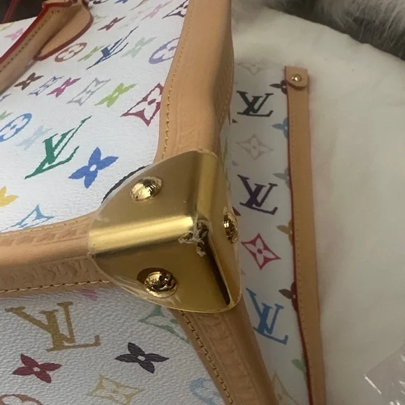 Multicolor Monogram Inspired On The Go Tote style bag. New never used - Picture 12 of 16